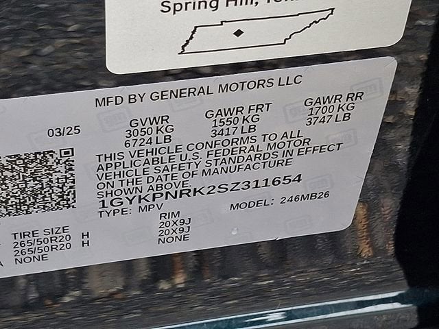 2025 Cadillac LYRIQ Luxury 1