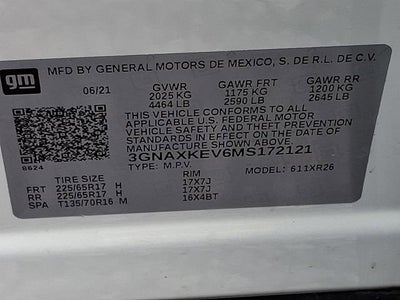 2021 Chevrolet Equinox LT