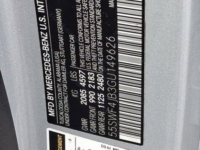 2016 Mercedes-Benz C 300 C 300