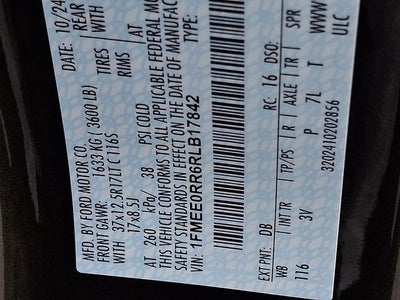 2024 Ford Bronco Raptor