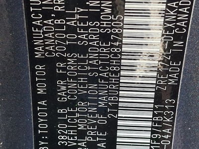 2017 Toyota Corolla LE