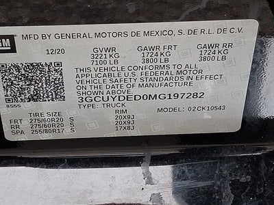 2021 Chevrolet Silverado 1500 LT LT1