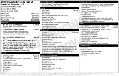 2021 Chevrolet Silverado 1500 LT LT1