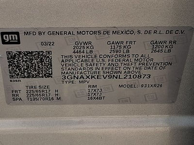 2022 Chevrolet Equinox LT