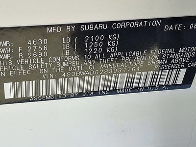 2025 Subaru Legacy Premium