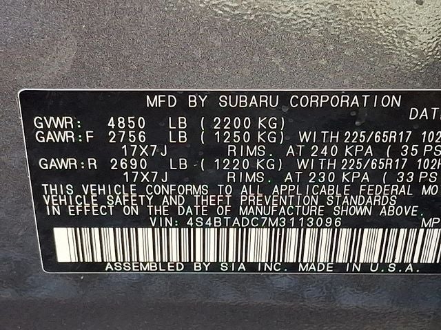 2021 Subaru Outback Premium