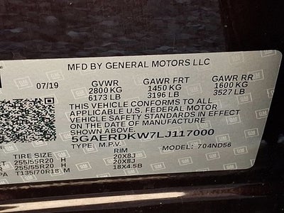 2020 Buick Enclave Avenir