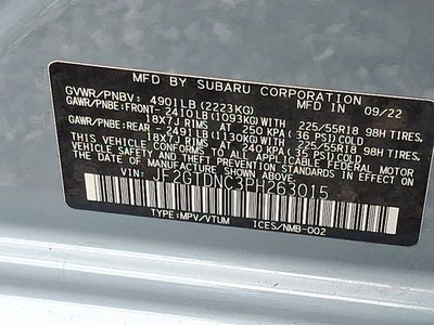 2023 Subaru Crosstrek Hybrid