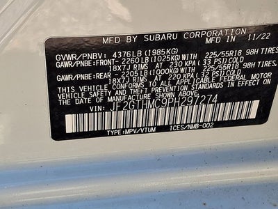 2023 Subaru Crosstrek Limited