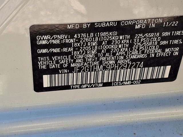2023 Subaru Crosstrek Limited