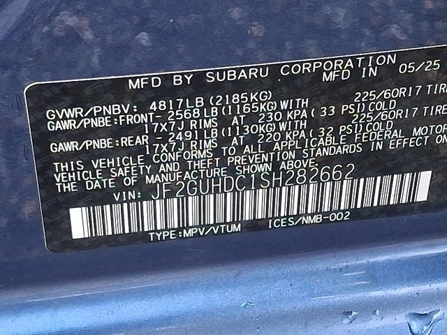 2025 Subaru Crosstrek Premium