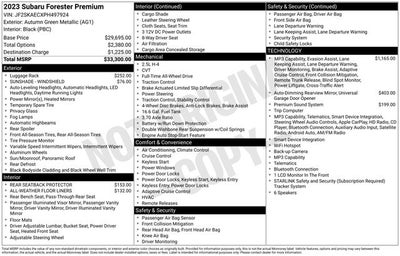 2023 Subaru Forester Premium