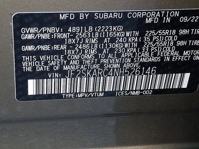 2022 Subaru Forester Touring