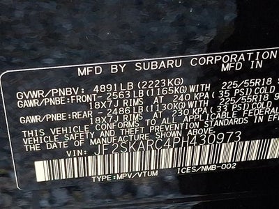 2023 Subaru Forester Touring