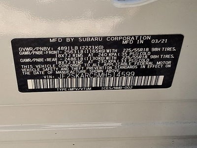 2021 Subaru Forester Sport