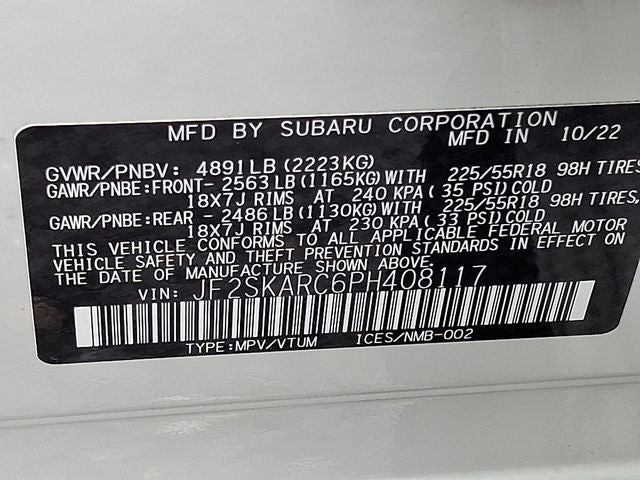 2023 Subaru Forester Touring