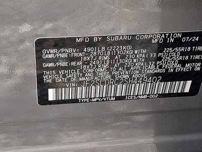 2025 Subaru Forester Limited