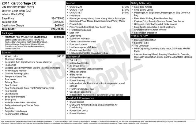 2011 Kia Sportage EX