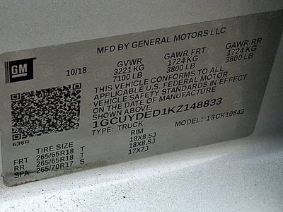 2019 Chevrolet Silverado 1500 LT