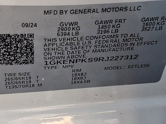 2024 GMC Acadia AT4