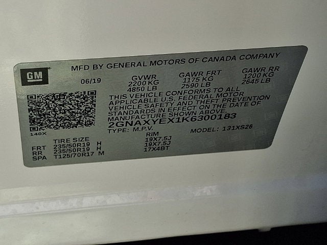 2019 Chevrolet Equinox Premier