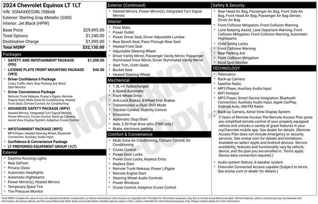 2024 Chevrolet Equinox LT
