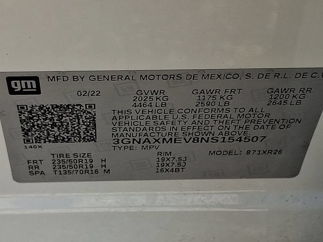 2022 Chevrolet Equinox RS