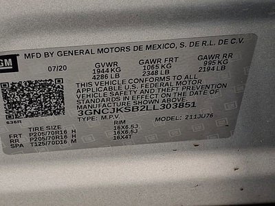 2020 Chevrolet Trax LS