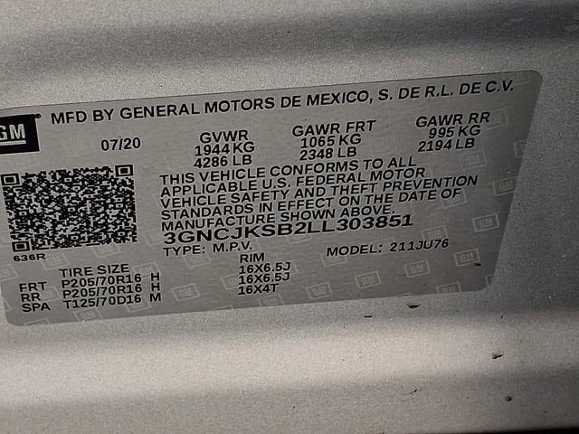 2020 Chevrolet Trax LS